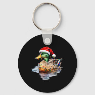 Chaveiro Papais noeis de caça de pata de Natal Mães de pata