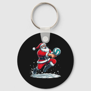 Chaveiro Papais noeis de Natal do Natal de Voleibol Volleyb