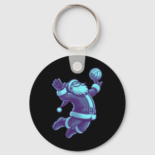 Chaveiro Papais noeis de Natal do Natal de Voleibol Volleyb