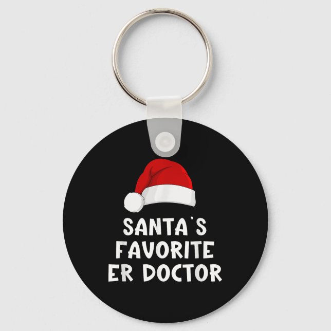 Chaveiro Papais noeis De Natal Favoritos Er Doutor Funny Xm (Frente)