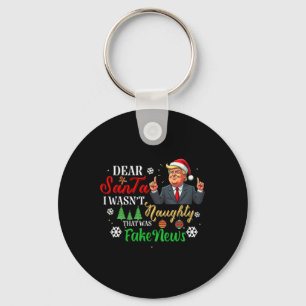 Chaveiro Papais noeis de Natal Notícias falsas Engraçadas X