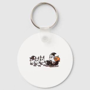 Chaveiro Papais noeis de Natal Reindeer Ghost Happy G