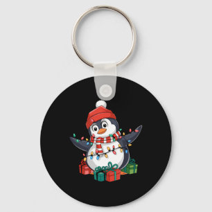 Chaveiro Papais noeis de pinguim acende o Natal - Pinguim L