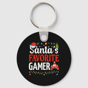Chaveiro Papais noeis Favoritos Gamer Natal Engraçado Xmas