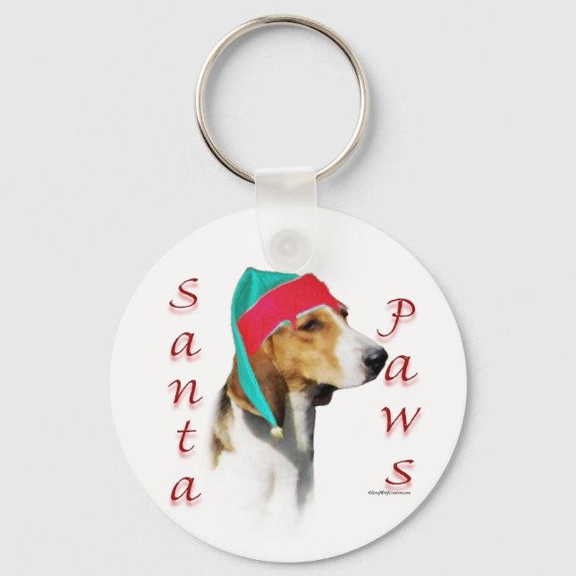 Chaveiro Papais noeis Harrier Paws (Frente)
