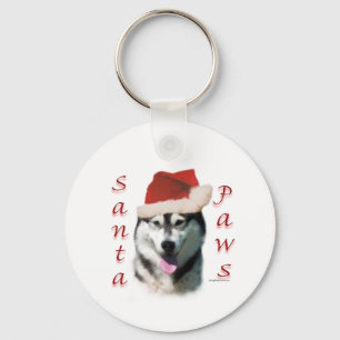 Chaveiro Papais noeis Malamute do Alasca
