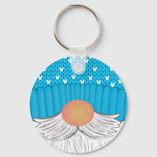 Chaveiro Papais noeis Natal Gnomo Winter Hat Beard Sweater