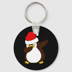 Chaveiro Papais noeis Pinguins De Dabbing Para Meninas E Me