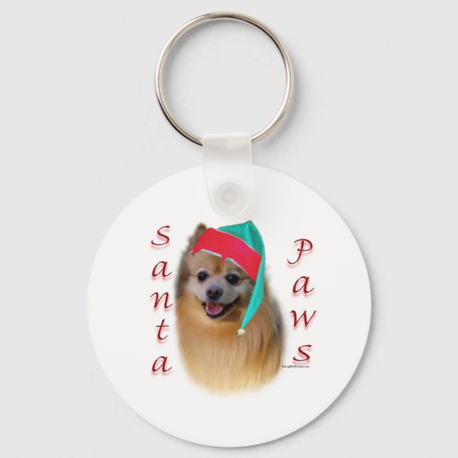 Chaveiro Papais noeis Pomeranianos (Frente)