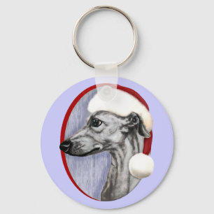 Chaveiro Papais noeis Pretos de Natal