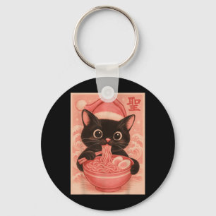 Chaveiro Papais noeis Rosa De Gato De Natal Kawaii Anime Ra