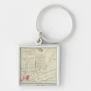 Chaveiro Papais noeis Rosa, porções destruídas pelo terr