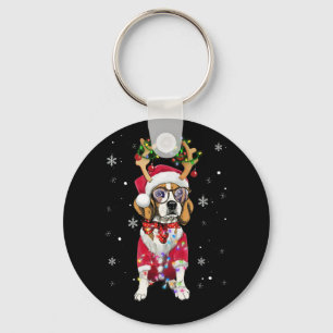 Chaveiro Papais noeis Sapos Beagle Dons de Natal
