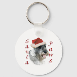 Chaveiro Papais noeis Schnauzer Standard