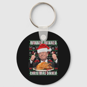 Chaveiro Papais noeis Tremem o Natal Humor Engraçado Trump 