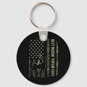 Chaveiro Papaw Camo American Flag Deer Hunting da melhor fo