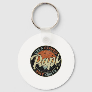 Chaveiro Papi Como Um Vovô Só Fora De Retro.
