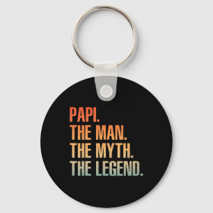 Chaveiro Papi Para Homens Pai Vovô Mito Legenda Pais D