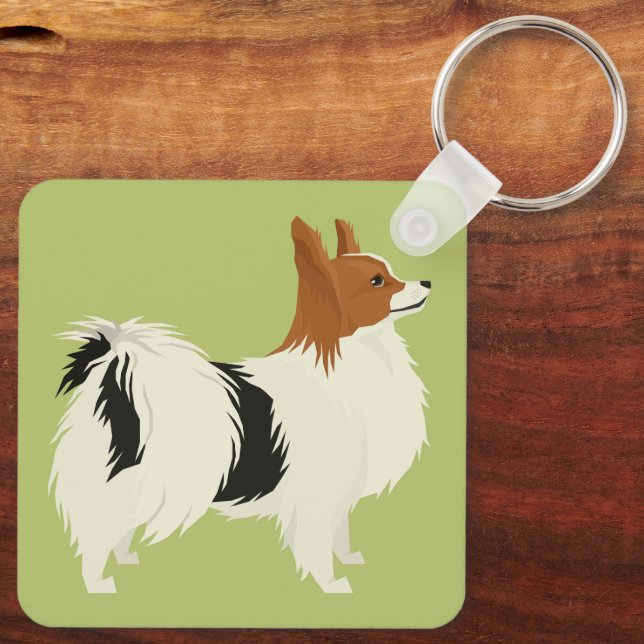 Chaveiro Papillion (Verso)