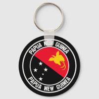 Papua Nova Guiné - Arredondada Emblem