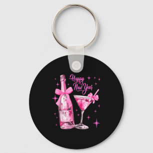 Chaveiro Par Champanhe Swea Martini Coquette Feliz Ano Novo