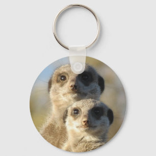 Chaveiro Par de Meerkats - Foto Fácil