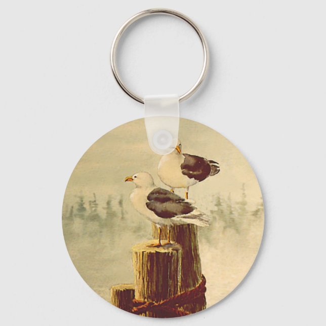 Chaveiro PAR DE SÁBULAS por SHARON SHARPE (Frente)