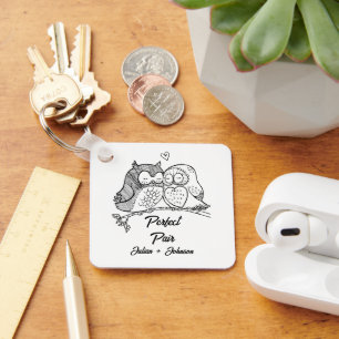Chaveiro Par perfeito personalizado para casais