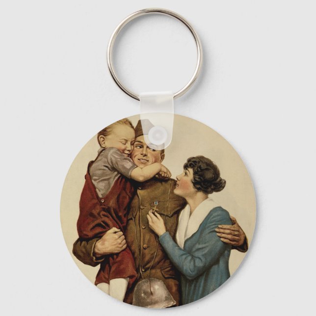 Chaveiro Para casa e país (Frente)