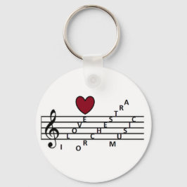 Chaveiro Para o amante da música da orquestra