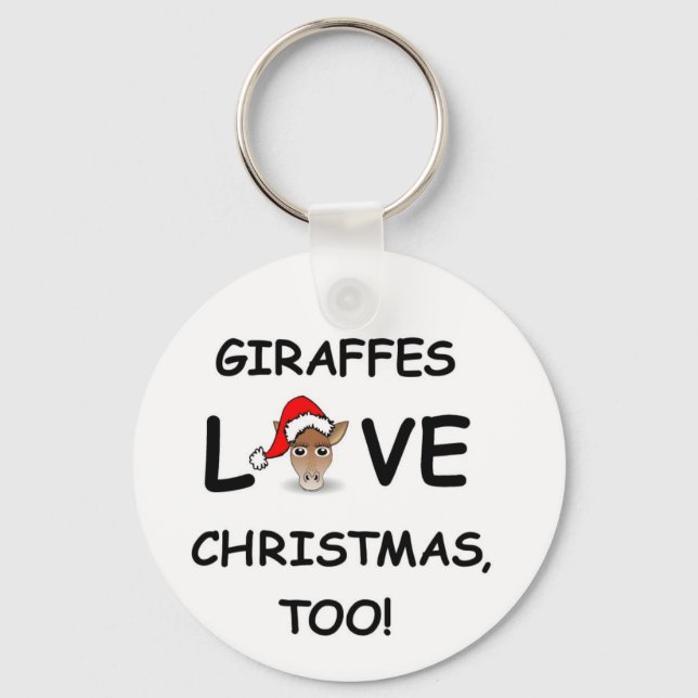 Chaveiro Para o colecionador do GIRAFFE no Natal! (Frente)
