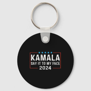 Chaveiro Para O Meu Rosto Kamala Harris Para O Presidente 2