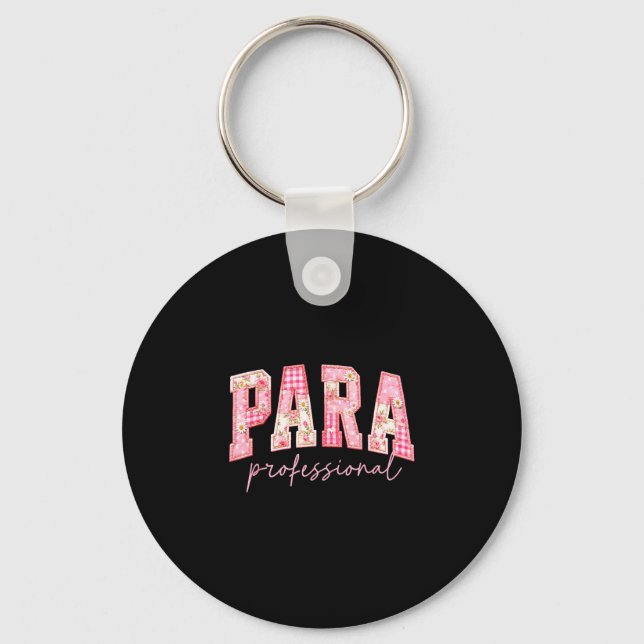 Chaveiro Para professor profissional de volta à escola prim (Frente)