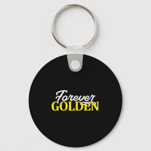 Chaveiro Para Sempre Dourado - Fique Dourado - Mulher Engra