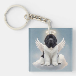Chaveiro Para Sempre em Nossos Corações (Landseer2)