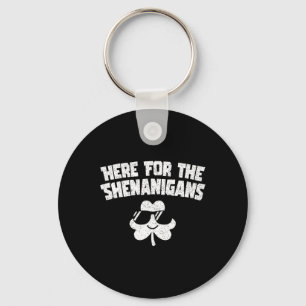 Chaveiro Para Shenanigans Engraçado Dia de São Patrício Men