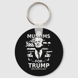 Chaveiro Para Trump 2024 Eleição Funny Conservadora 45 47
