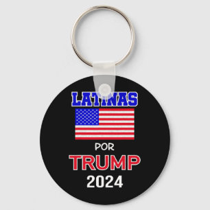 Chaveiro Para Trump 2024 Pro Trump Gift - Latinas Por Trump