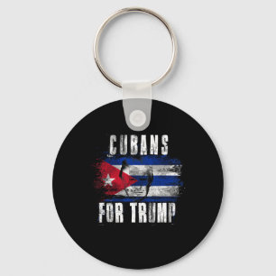 Chaveiro Para Trump - Patriótico Americano E Cuba