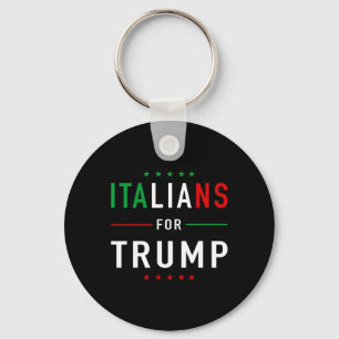Chaveiro Para Trump Tee Pro Trump Italiano Supporter
