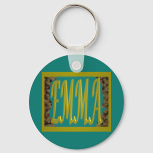 CHAVEIRO PARA UMA GAROTA CHAMADA EMMA MARINE BLUE PEBBLBLBL