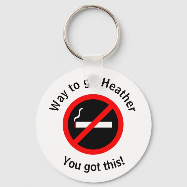 Chaveiro Parabéns de Fumagem Personalizados (Frente)