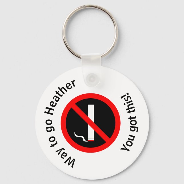 Chaveiro Parabéns de Fumagem Personalizados (Frente)