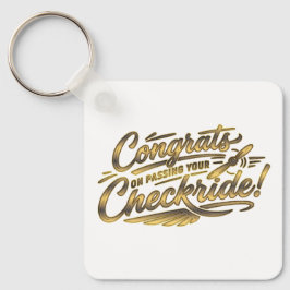 Chaveiro Parabéns por passar na sua checkride!
