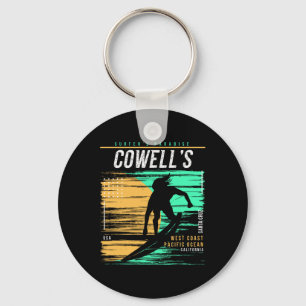Chaveiro Paraíso de Surfistas Vintage Surfing Cowell's Cali