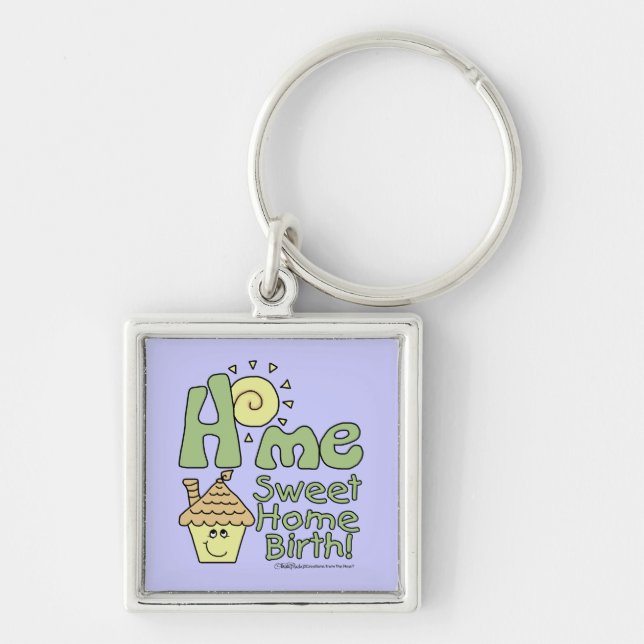 Chaveiro Paraíso em Casa Doce! Casa e sol (Frente)