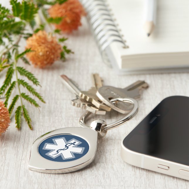 Chaveiro paramédico EMT EMS (Lateral)