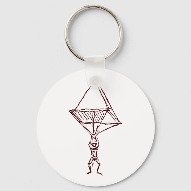 Chaveiro paraquedas (Frente)