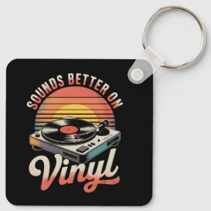 Chaveiro Parece melhor em vinil