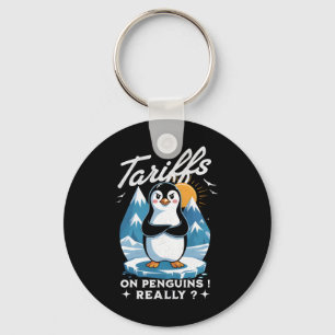Chaveiro Parem Com As Tarifas Anti-Trump Fafo Resiste Pingu